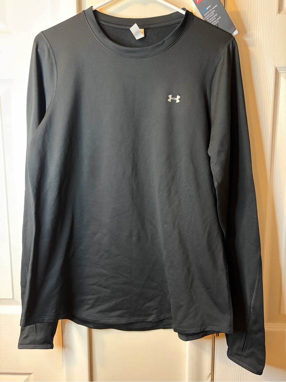 Under Armour ColdGear Crew LS Base Layer Top NWT L